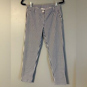 Florencia Striped Black and White Pants size:XL